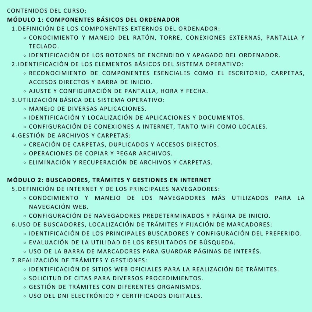 Informática para mujeres